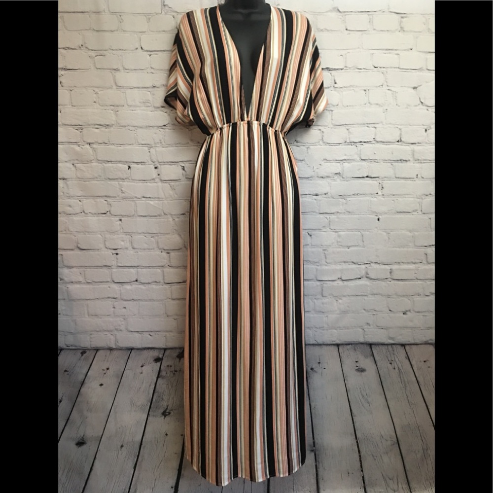STRIPPED DRESS